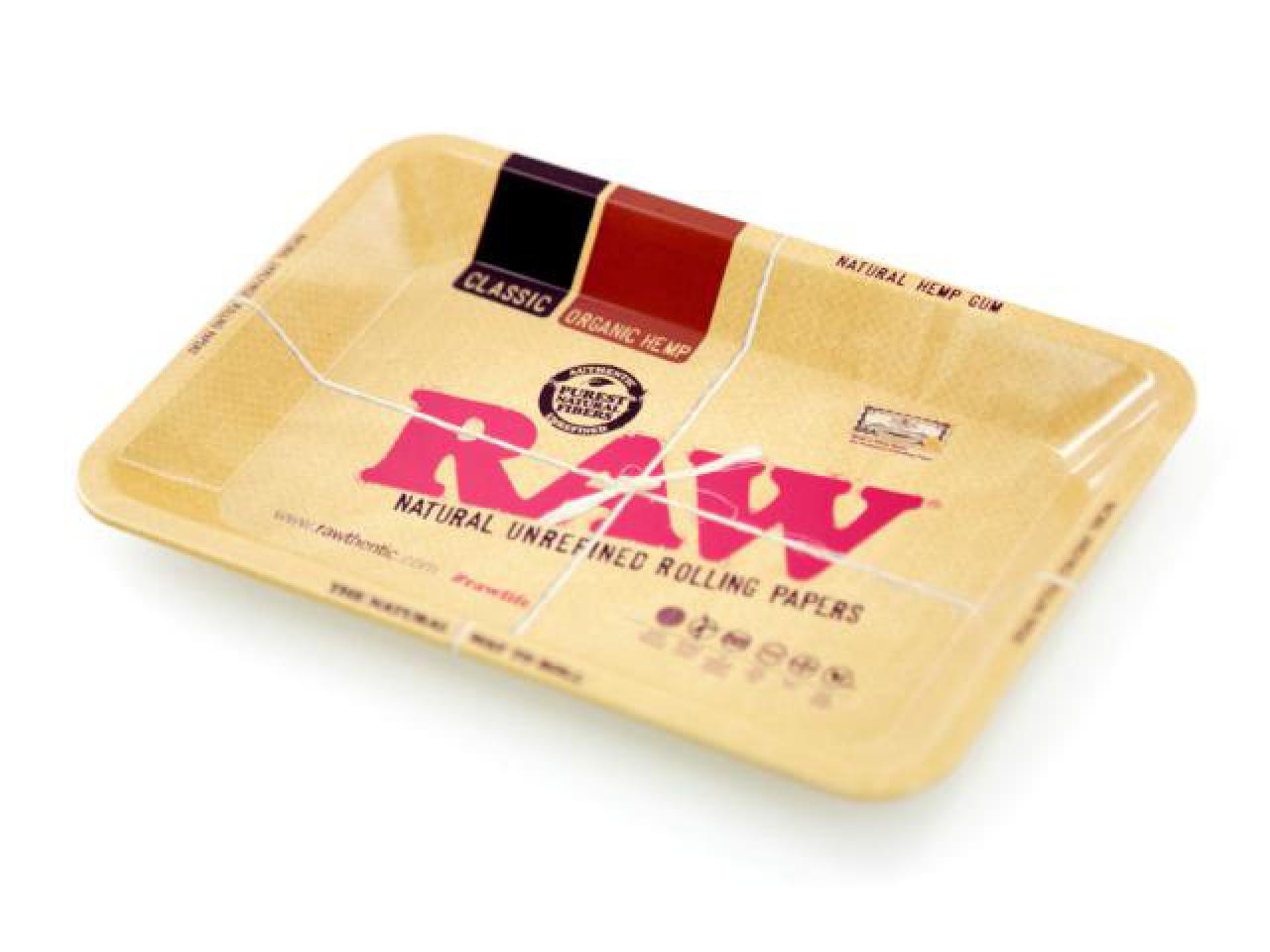 RAW papers | Metal Rolling Tray - mini Tablett