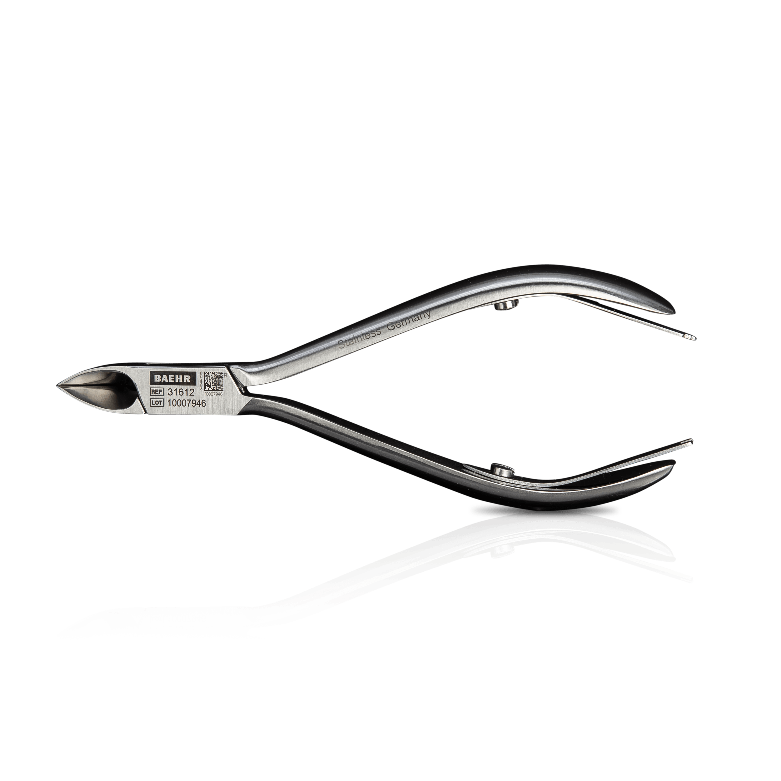 BAEHR PODOLINE Hautzange, Schneide 15 mm Länge 13 cm