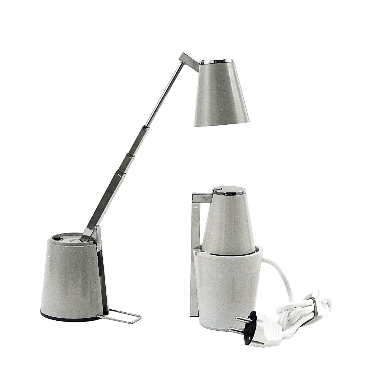 Halogenleuchte Lampette weiß mit Halogen