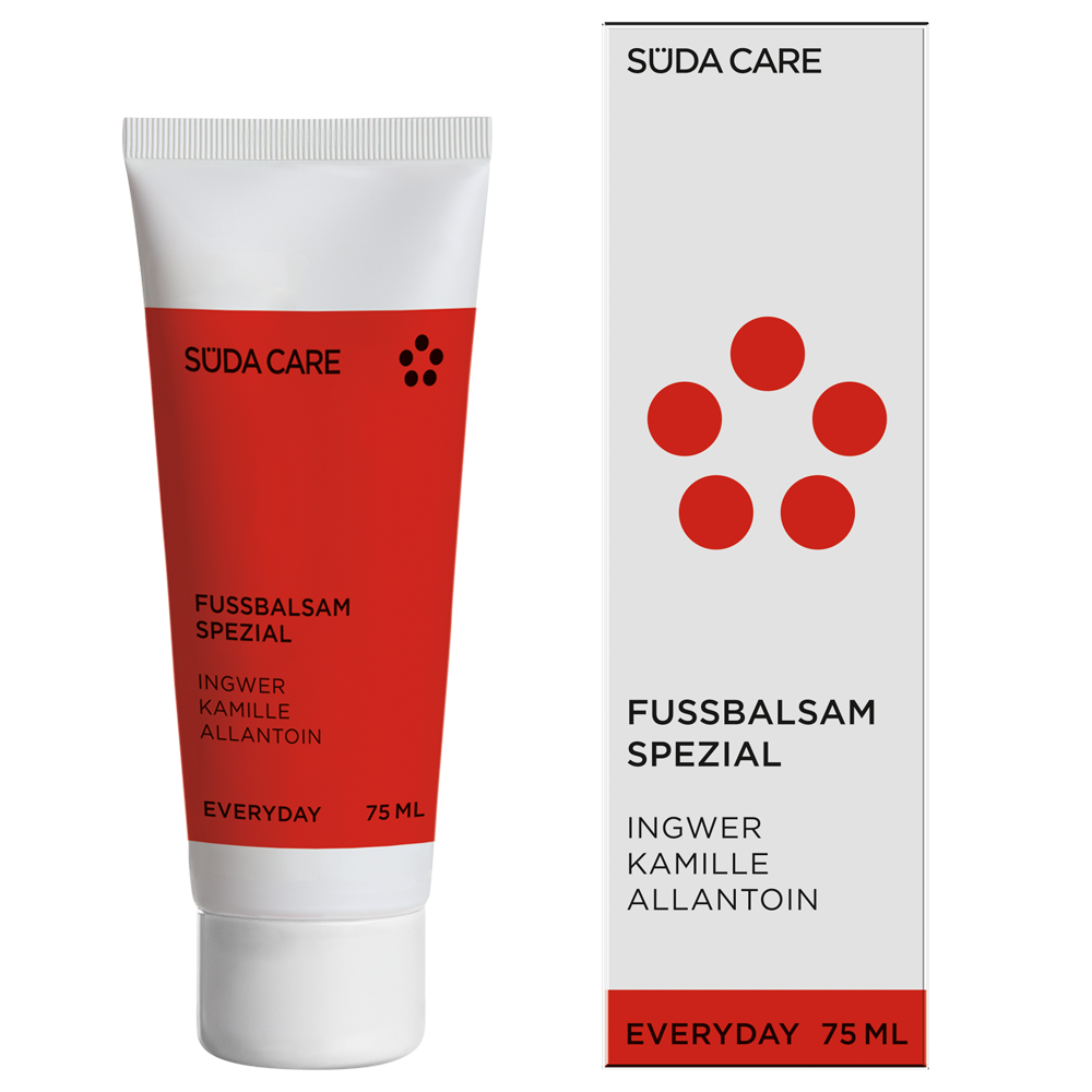 🔴 SÜDA CARE Everyday Fussbalsam Spezial 75ml