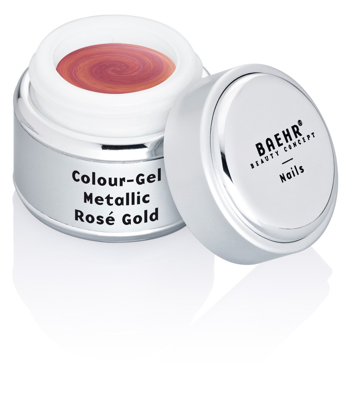 BAEHR BEAUTY CONCEPT - NAILS Colour-Gel Metallic Rosé Gold 5 ml