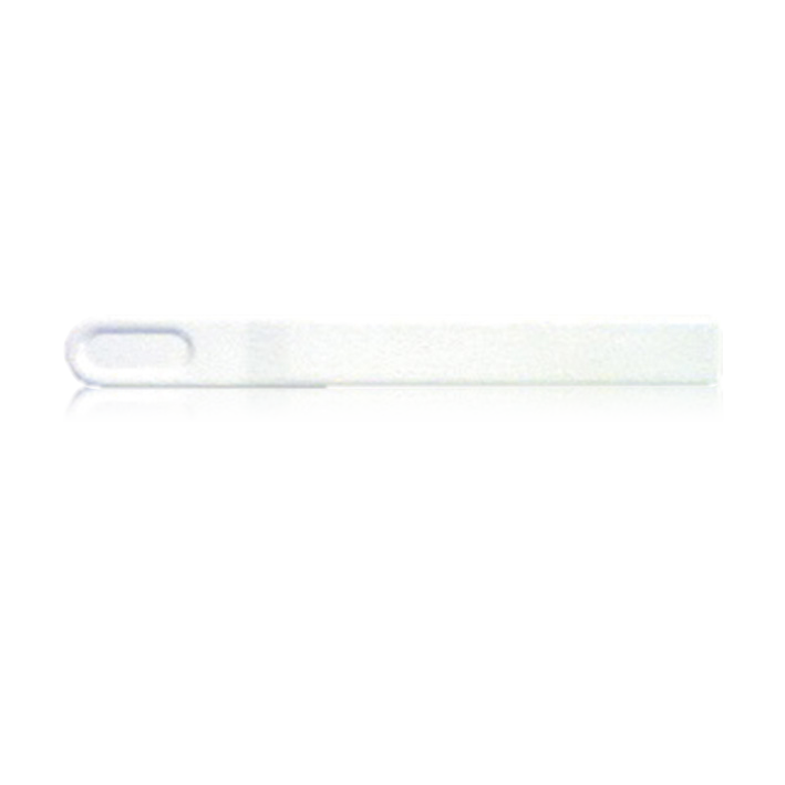 Spatel, Kunstoff weiß, Länge 69 mm 25 Stk.