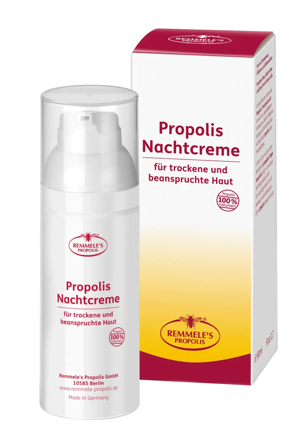 🐝 REMMELE`s PROPOLIS Nachtcreme 50 ml
