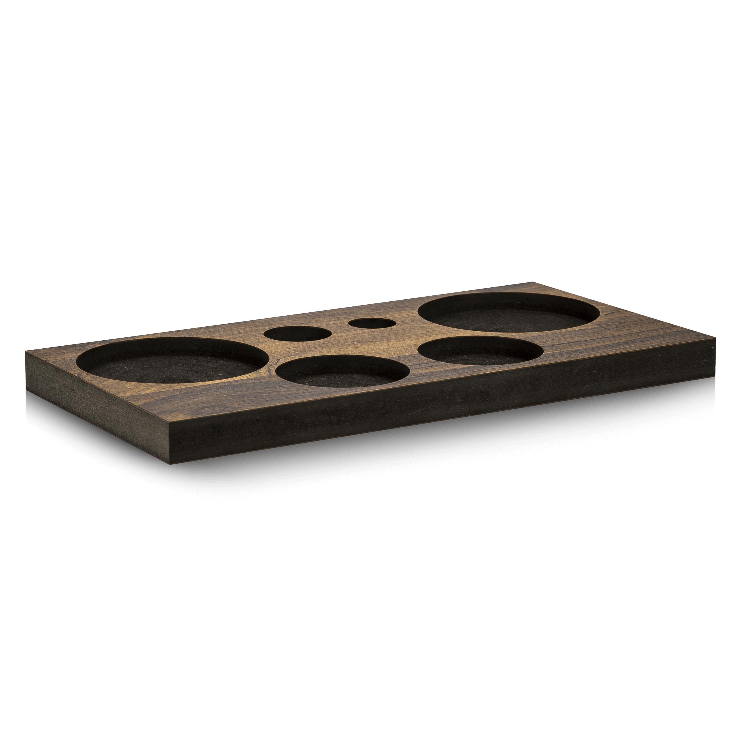 BAEHR BEAUTY CONCEPT Sinnes Oase WORKSTATION 250x200x11mm, MDF schwarz