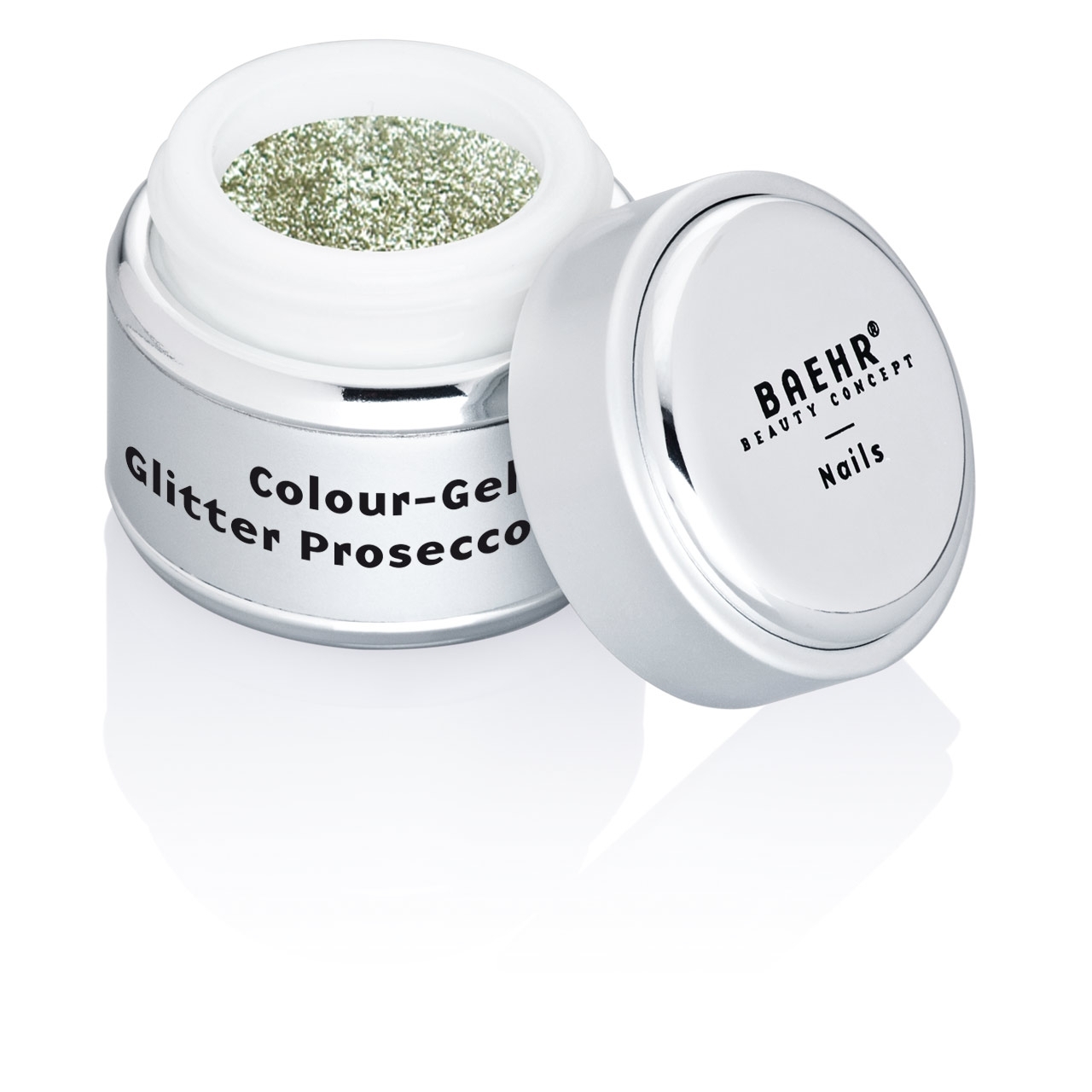 BAEHR BEAUTY CONCEPT - NAILS Colour-Gel Glitter Prosecco Fine 5 ml