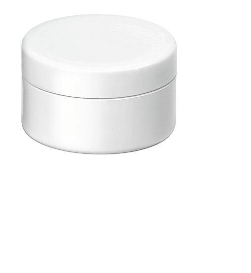Kunststoffdosen weiß 6 ml, 10 Stück