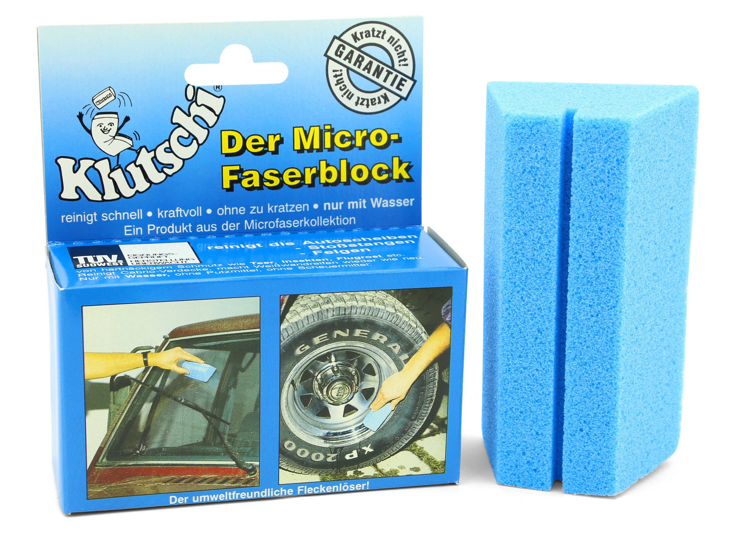 Microfaser - Fleckenlöser strong blau