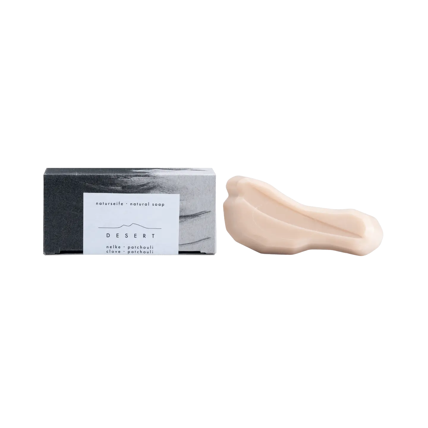  RUCK® Naturseife Fußform, 25 g Desert - Nelke & Patchouli