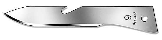 OR-Klingen Fig. 9 sterilverpackt, 10 Stück