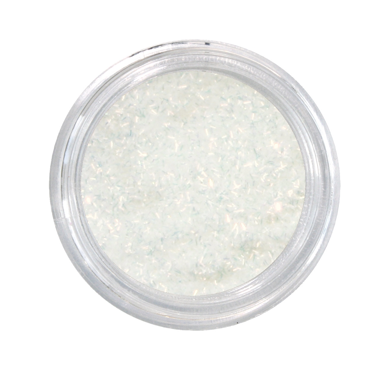 BAEHR BEAUTY CONCEPT NAILS Nailglitter Holoflitter weiß orange