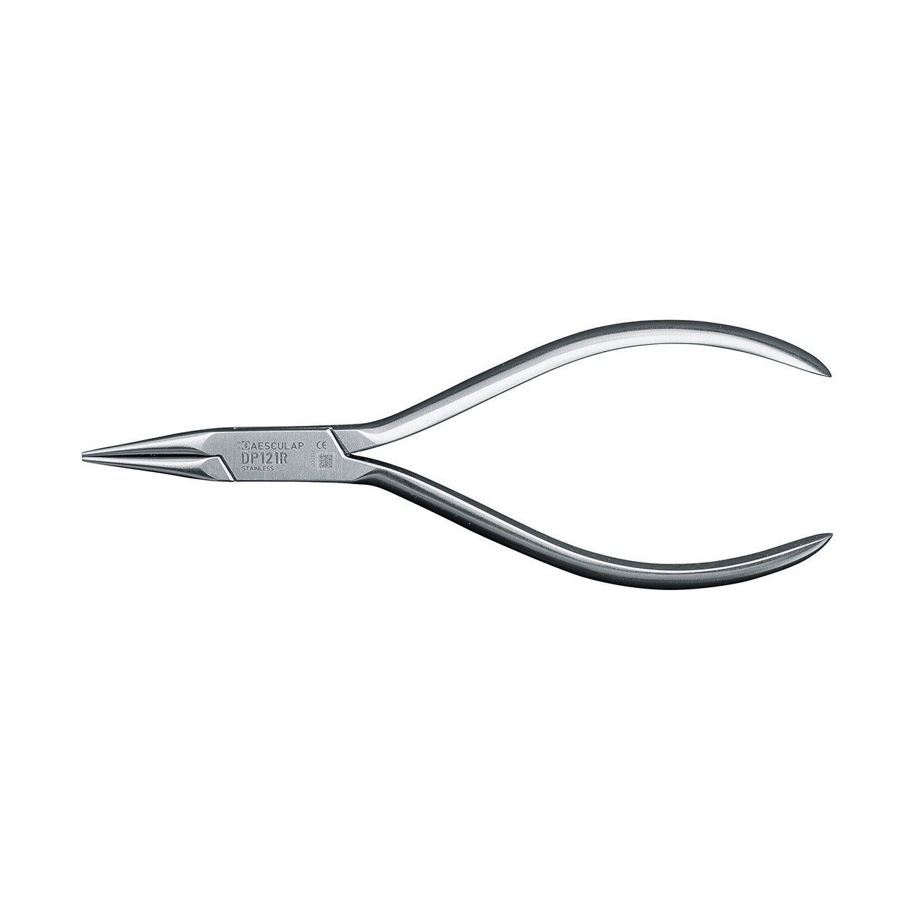 AESCULAP - DP 121 R | Rund-/Spitzzange fein, 14 cm