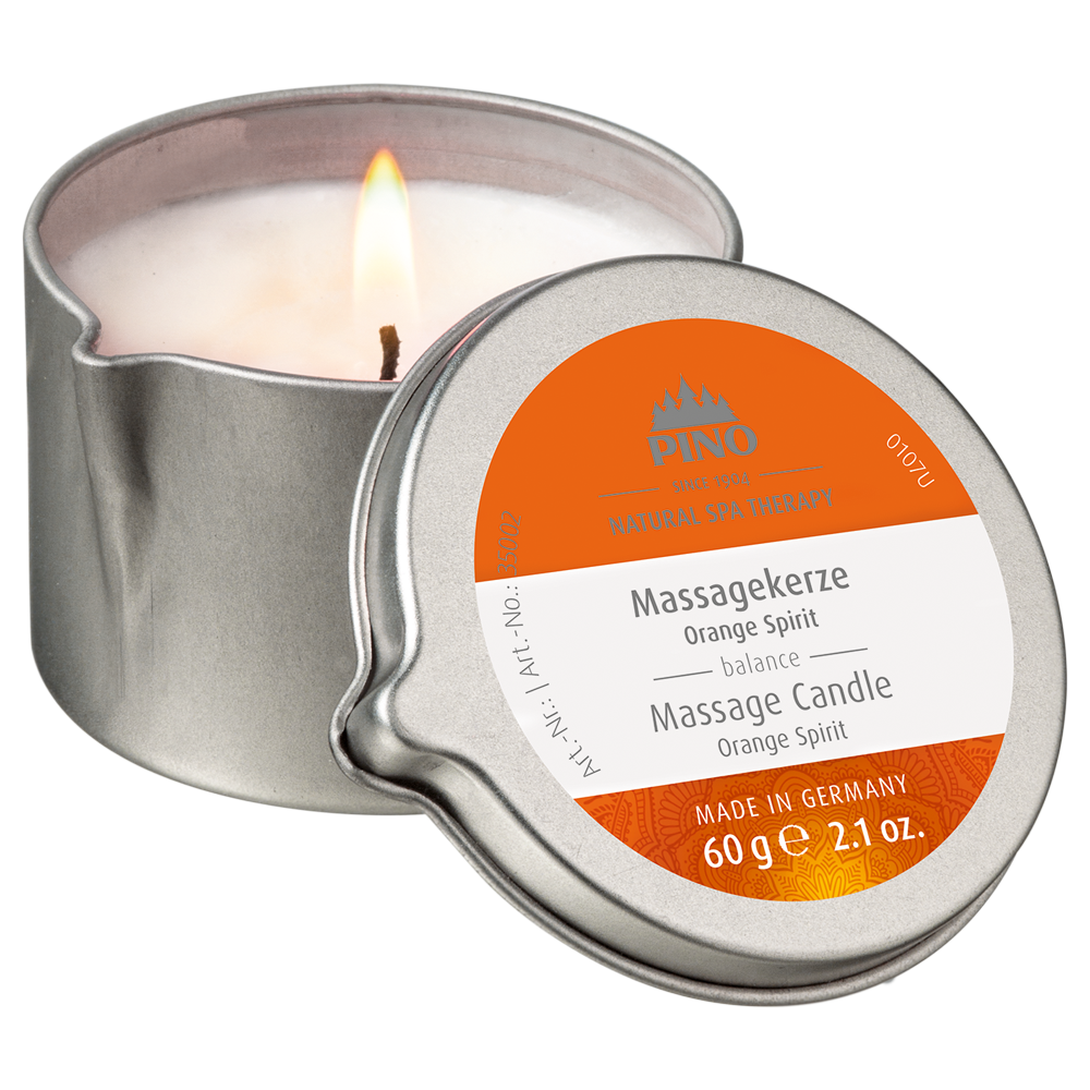 PINO Massagekerzen Orange Spirit - balance