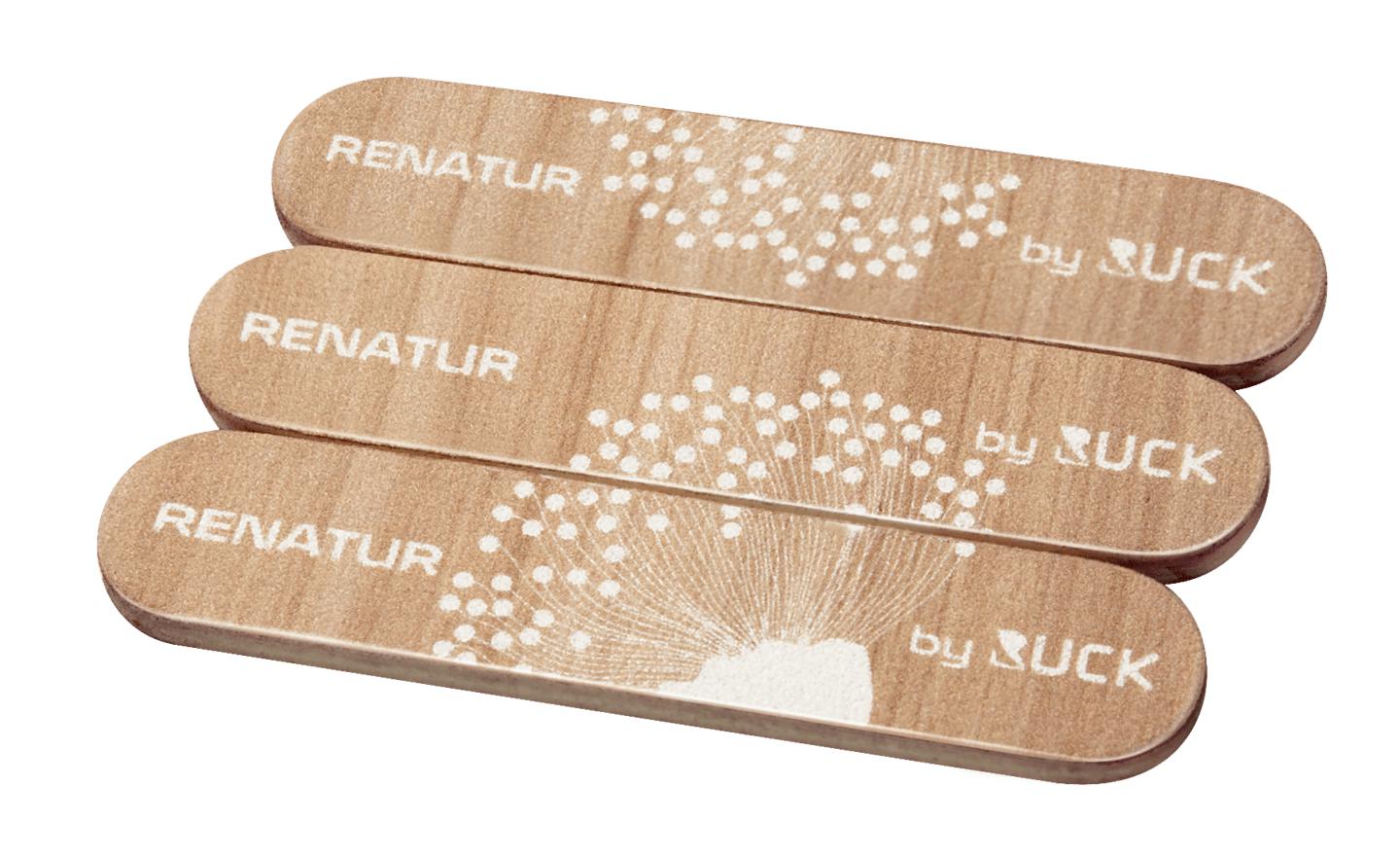 RENATUR by RUCK Profi-Feile verpackt im Klapp-Etui 3 Stück