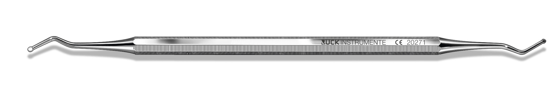 RUCK INSTRUMENTE Löffelinstrument doppelseitig mit glatten Löffeln