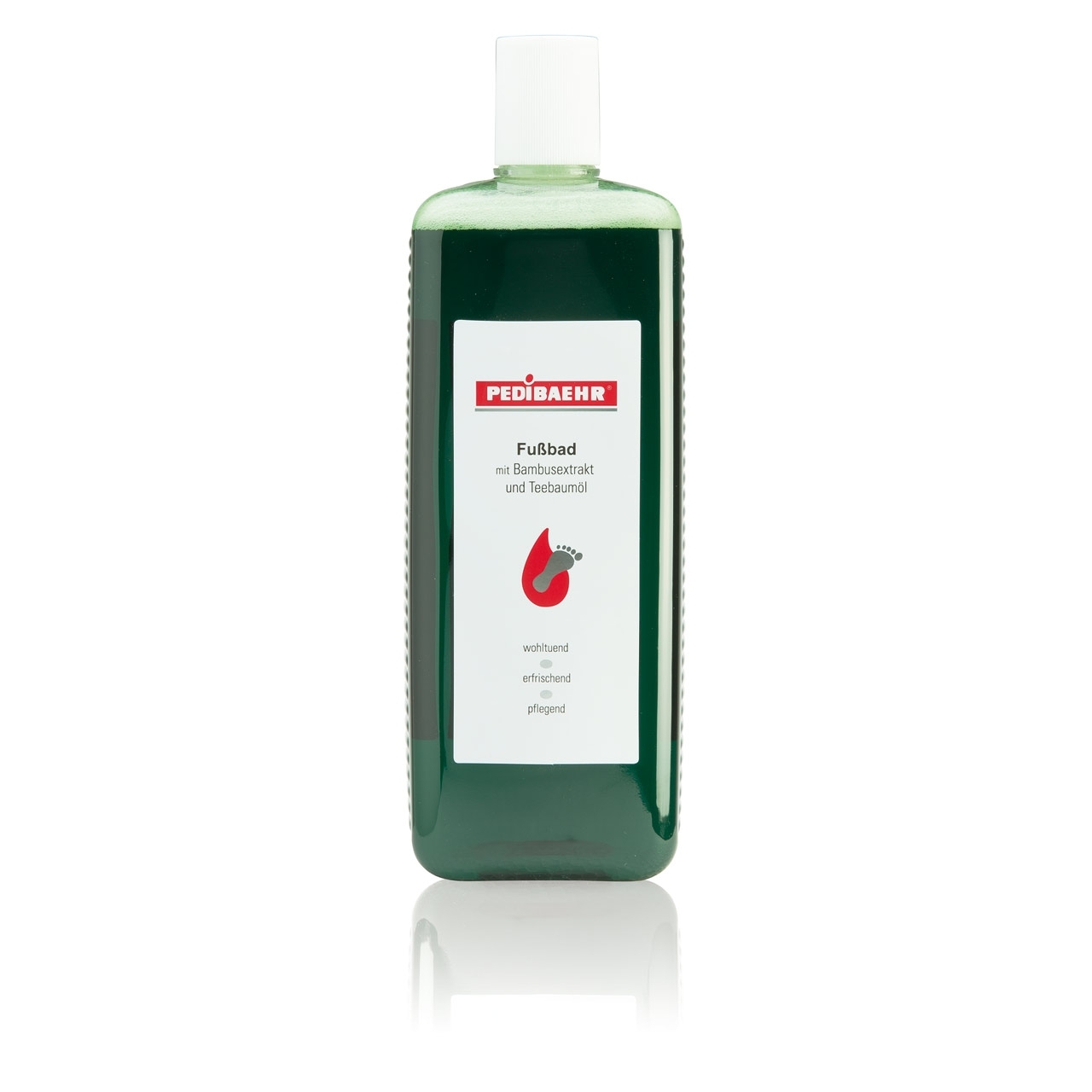 PEDIBAEHR Fußbad mit Bambus, AloeVera-Extrakt und Teebaumöl 1000 ml