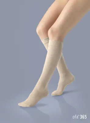 Ofa 365 Kniestrumpf beige mit Aloe Vera 36-38