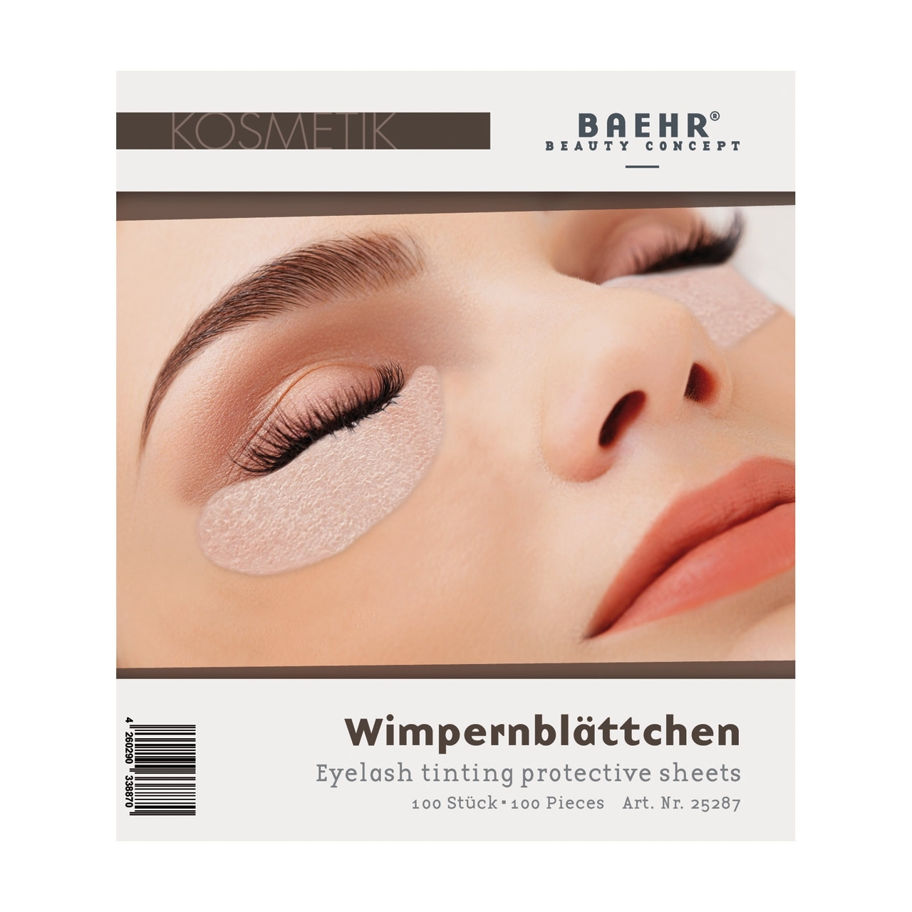 🔷 BAEHR BEAUTY CONCEPT Wimpernblättchen 100 Stück
