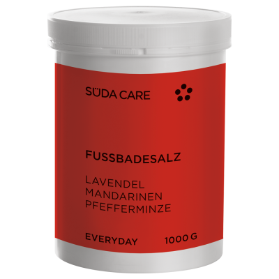 SÜDA CARE Everday Fussbadesalz 1,0 kg