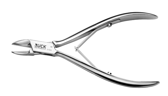 RUCK INSTRUMENTE Nagelzange/Eckenzange mit abgerundeten Spitzen und Kanten