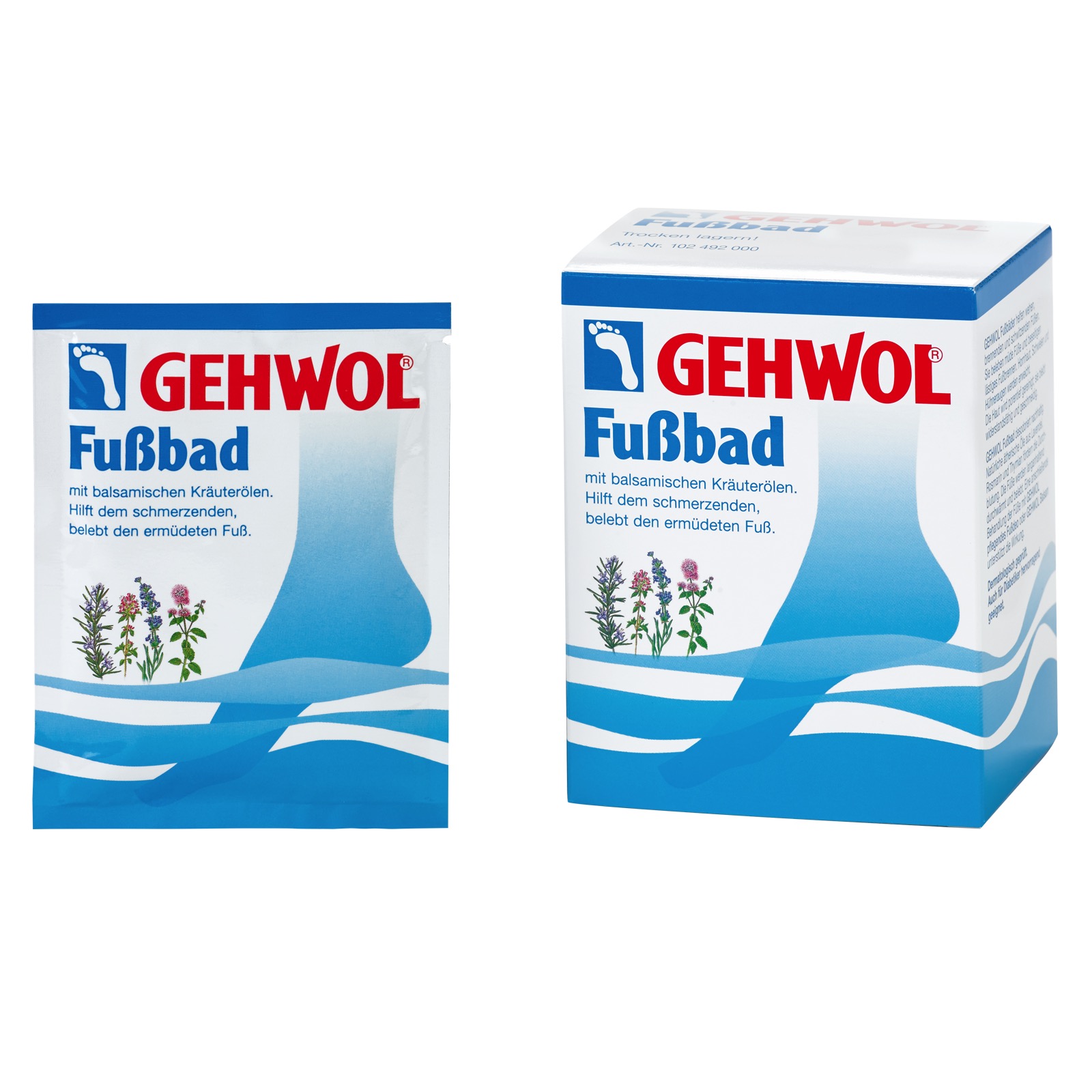 GEHWOL Fußbad 10 Portionsbeutel a 20 g
