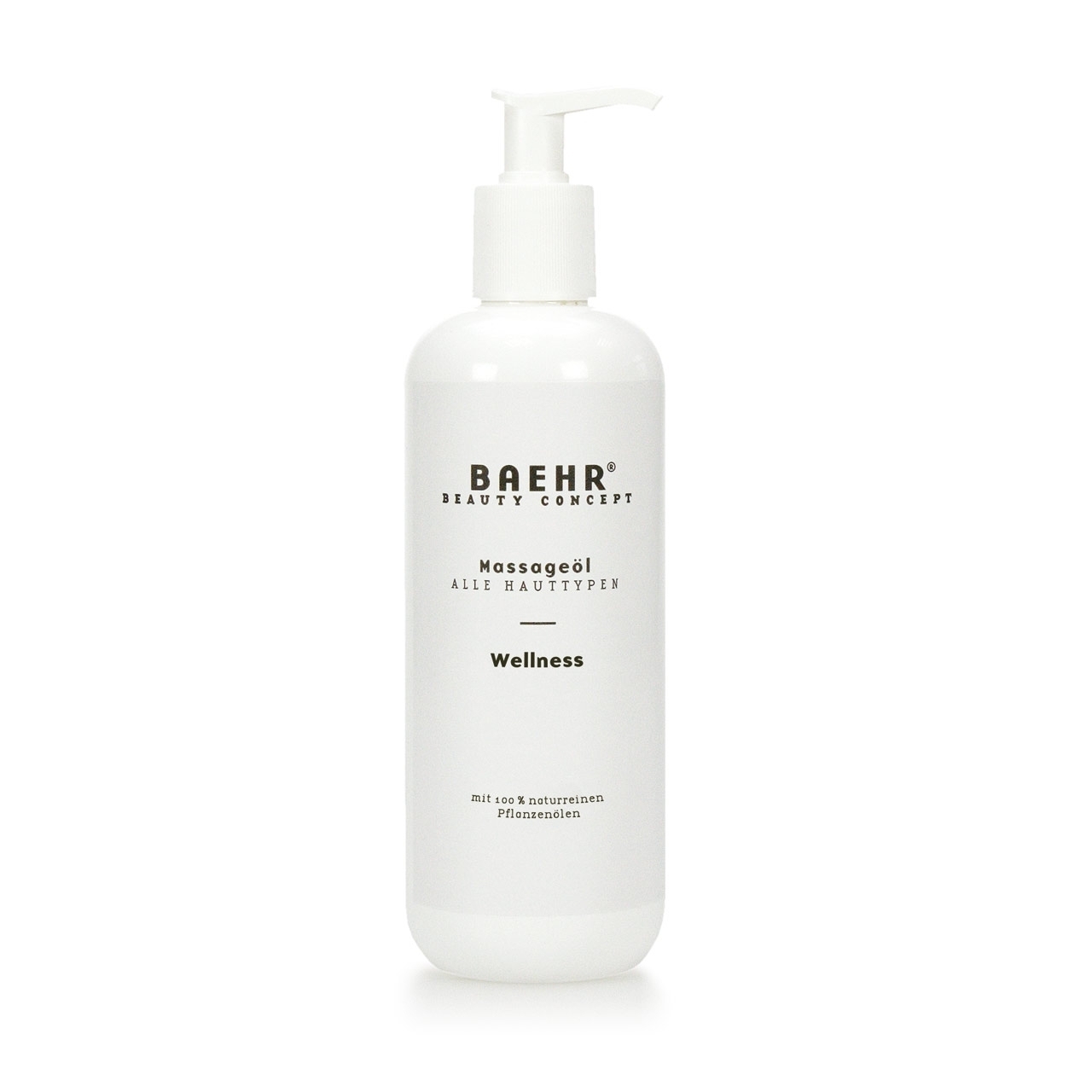 BAEHR BEAUTY CONCEPT Massageöl Wellness Pumpflasche 500 ml