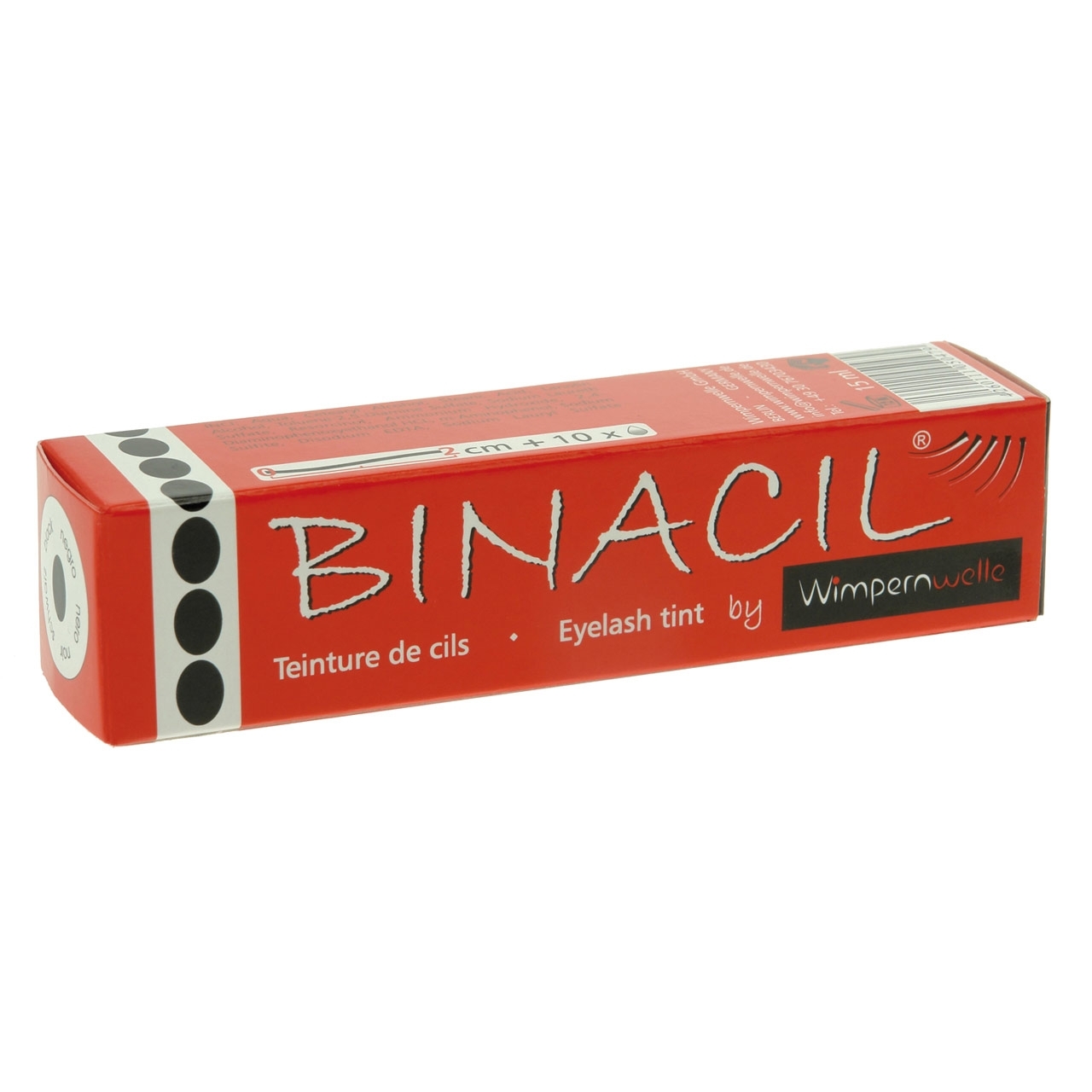 Wimpernwelle BINACIL Augenbrauen- / Wimpernfarbe, schwarz 15 g