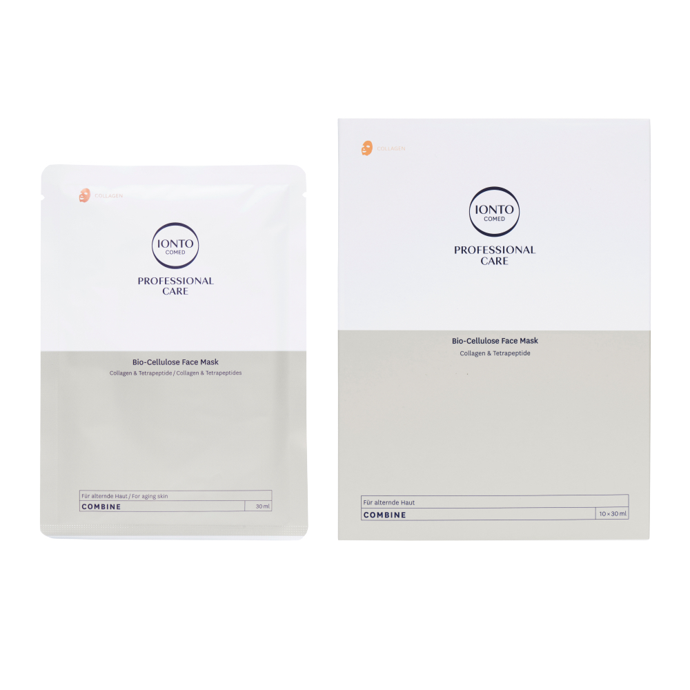IONTO-COMED Professional Care Combine Bio-Cellulose-Mask Collagen 10 Stück