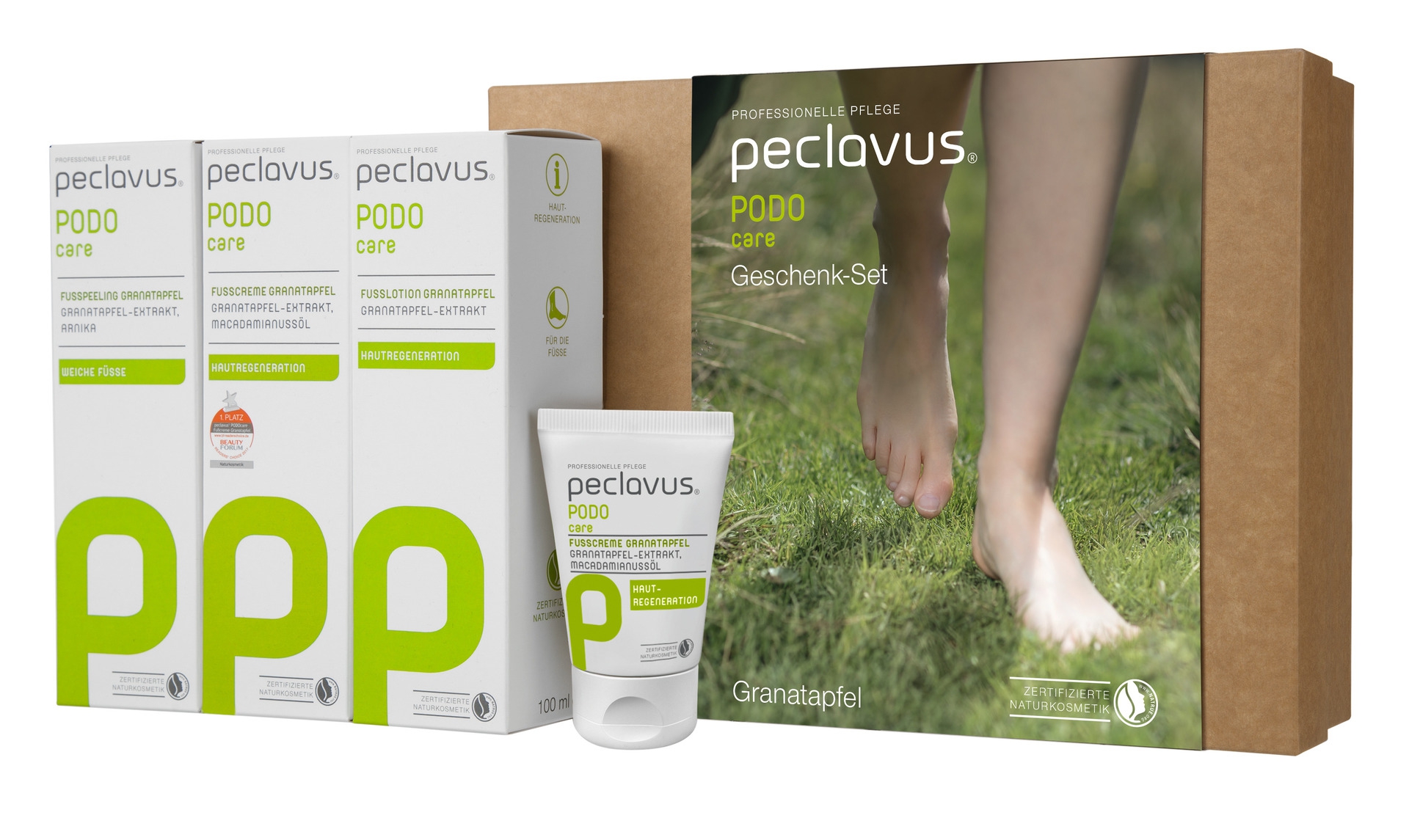 Peclavus PODOcare Geschenk-Set Granatapfel