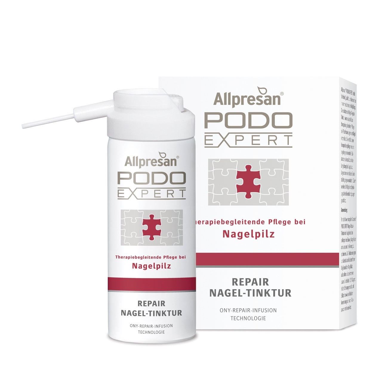 Allpresan PODOEXPERT Repair Nagel-Tinktur, therapiebegleitende Pflege bei Fußpilz, 50 ml