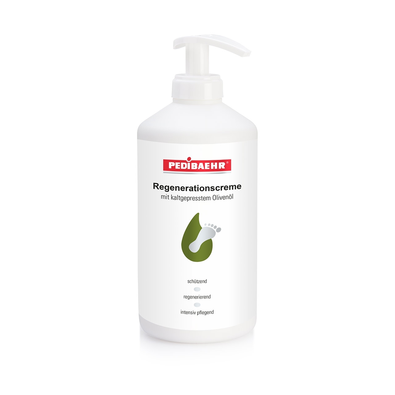 PEDIBAEHR Regenerationscreme mit Olivenöl 500 ml