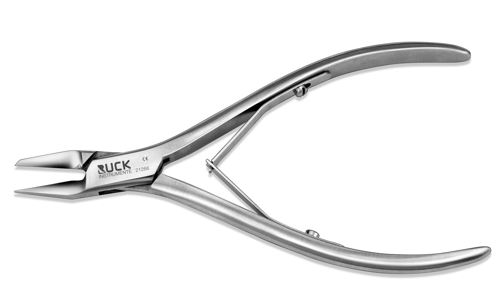 RUCK INSTRUMENTE Nagelspaltzange | Länge 13,5 cm Schneide 21 mm