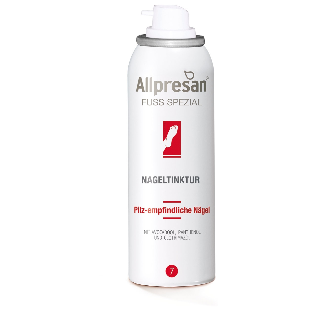 Allpresan Nageltinktur Fuß Spezial, Pilz-empfindliche Nägel, 125 ml