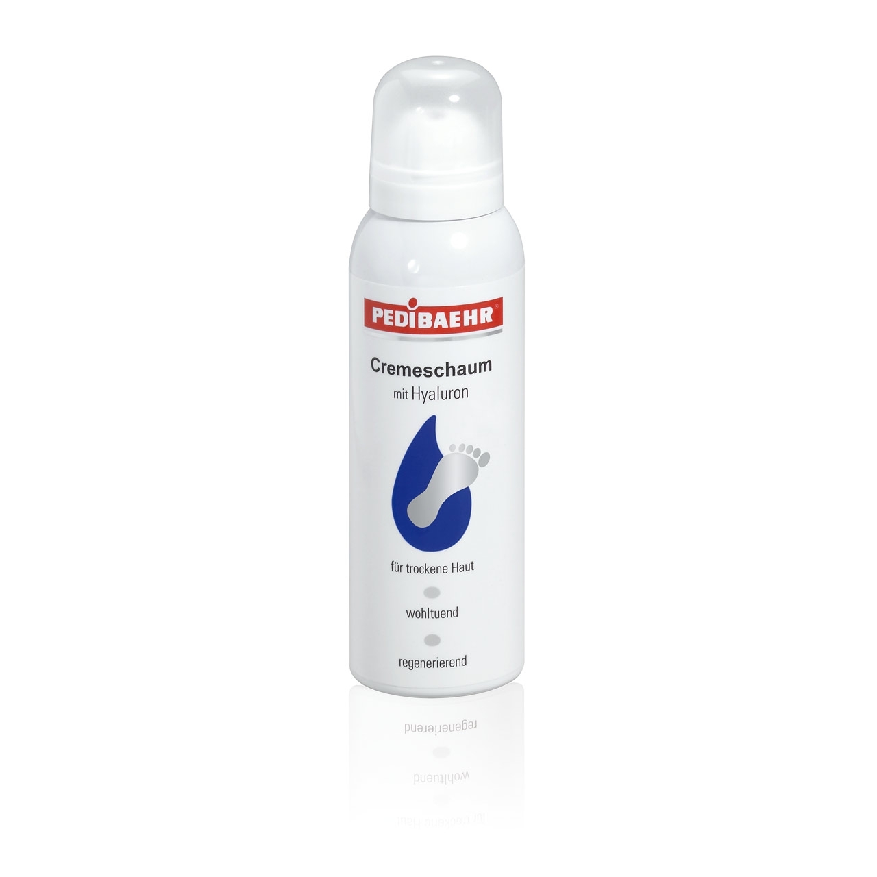 🔴 PEDIBAEHR - Cremeschaum mit Hyaluron, 125 ml