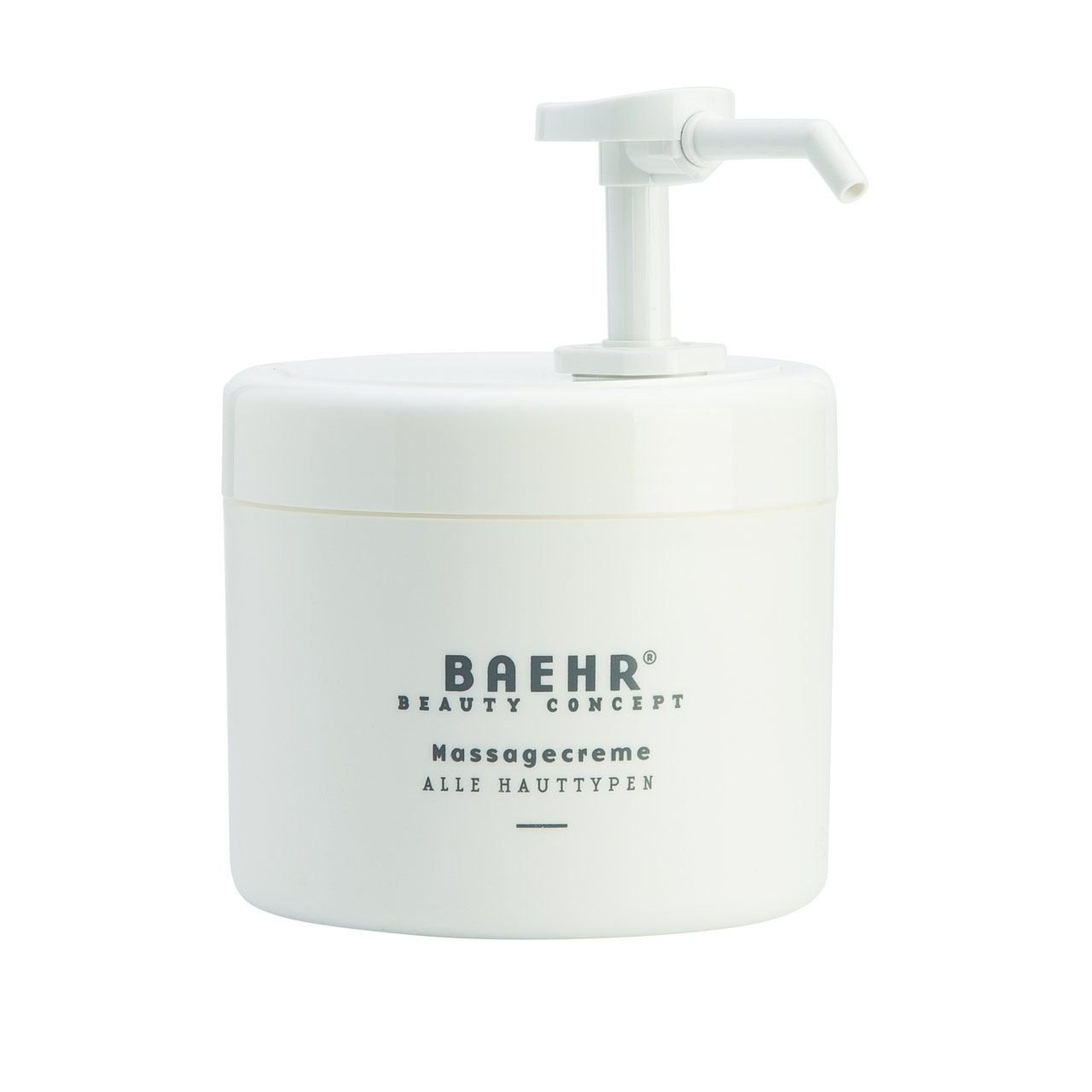 BAEHR BEAUTY CONCEPT Massagecreme Tiegel mit Pumpe 500 ml