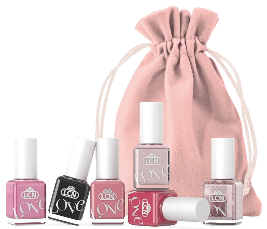 LCN Nagellack Set "lovestruck" 6x Nagellacke