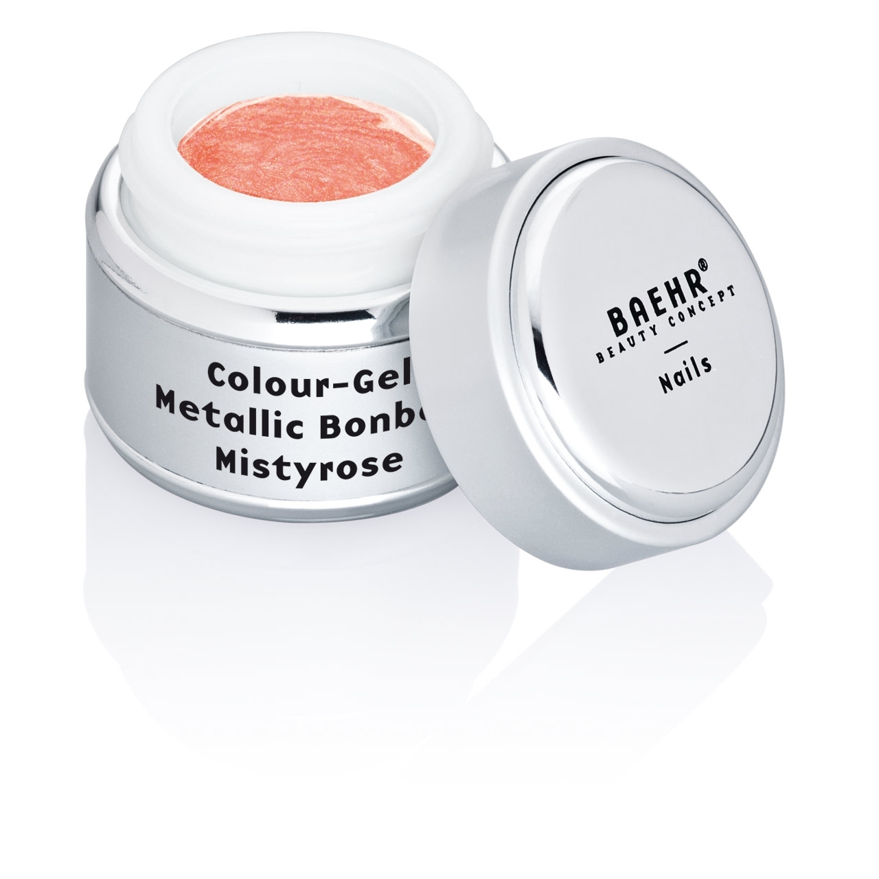 BAEHR BEAUTY CONCEPT - NAILS Colour-Gel Metallic Bonbon Salmon 5 ml