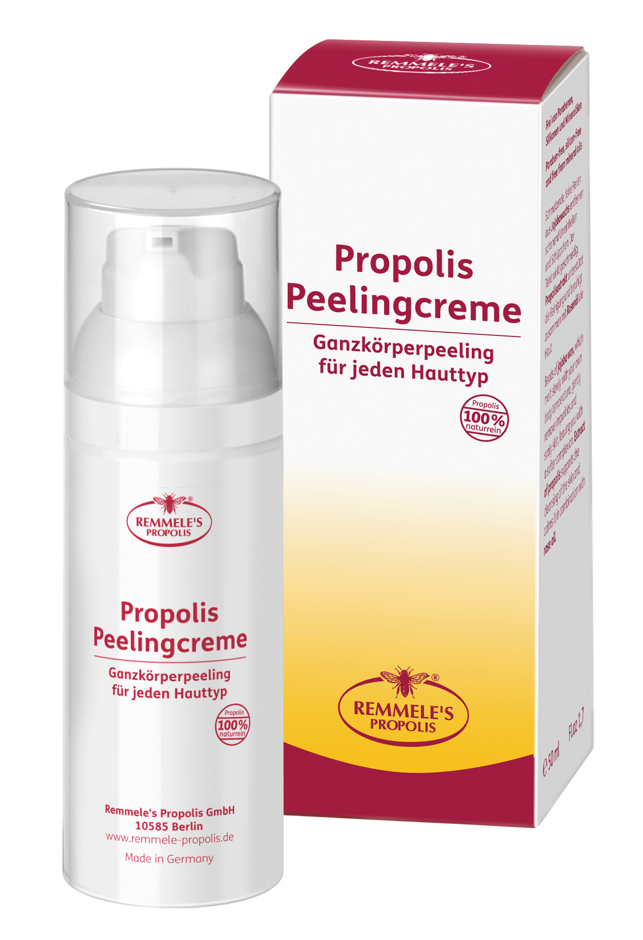 🐝 REMMELE`s PROPOLIS Peeling Creme 50 ml