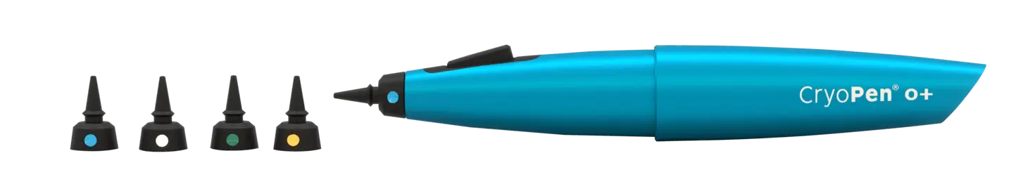 CryoPen O+ - Starter-Set mit 4 Applikatoren | Vereisungsgerät