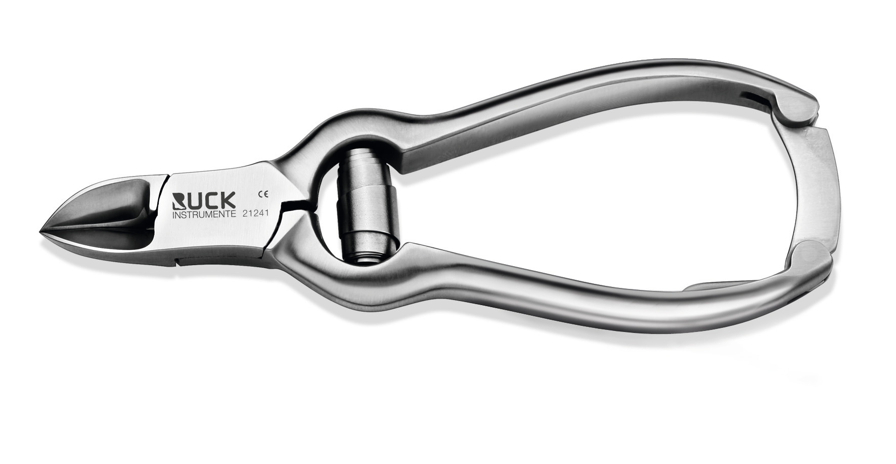 RUCK INSTRUMENTE Nagelzange mit dauerelastischer Edelstahl-Puffer-Feder