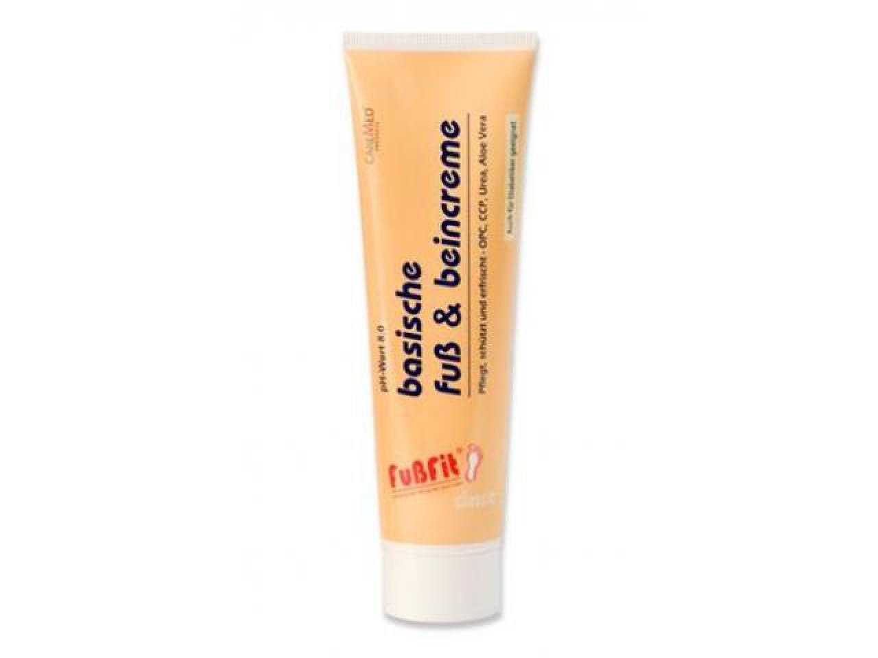 CareMed - FußFit - basische Fußcreme & Beincreme mit OPC & CCP - 150 ml