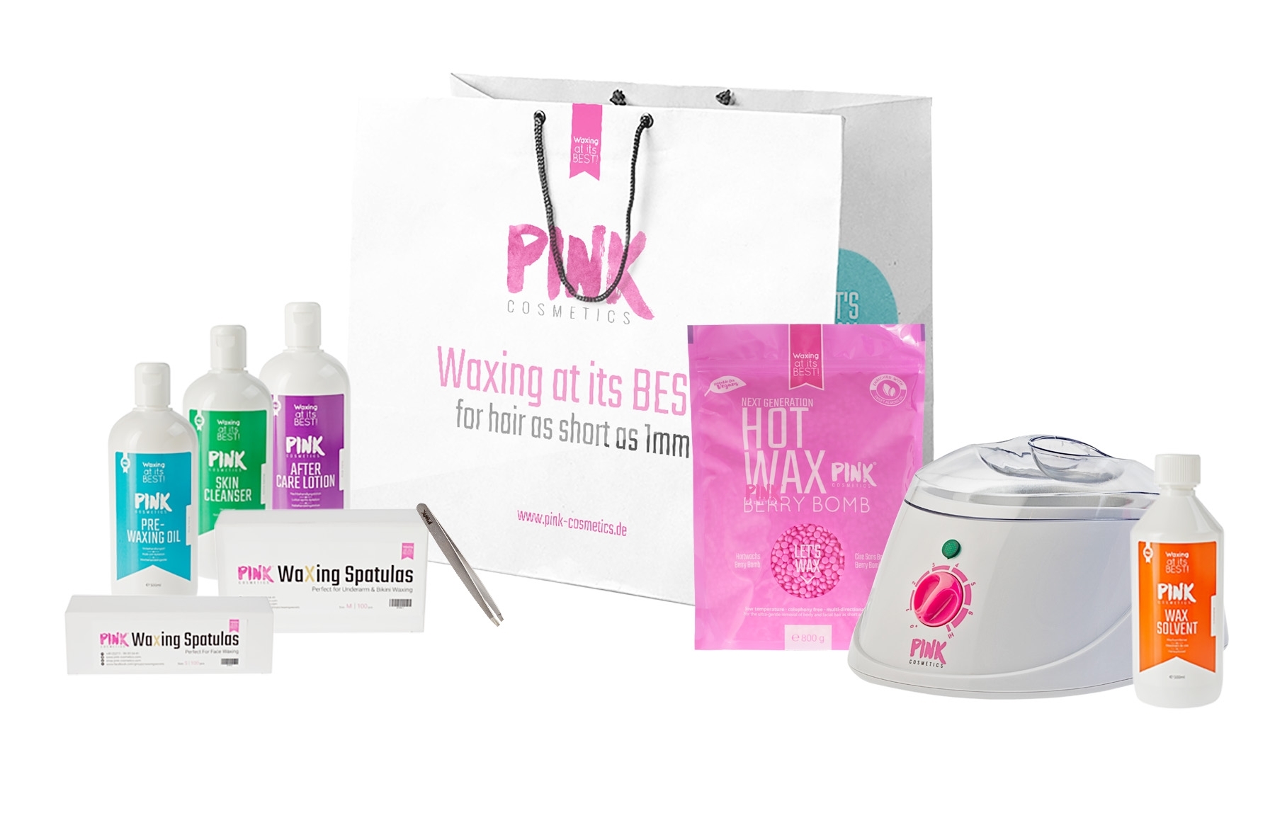 PINK COSMETICS Face Waxing Kit