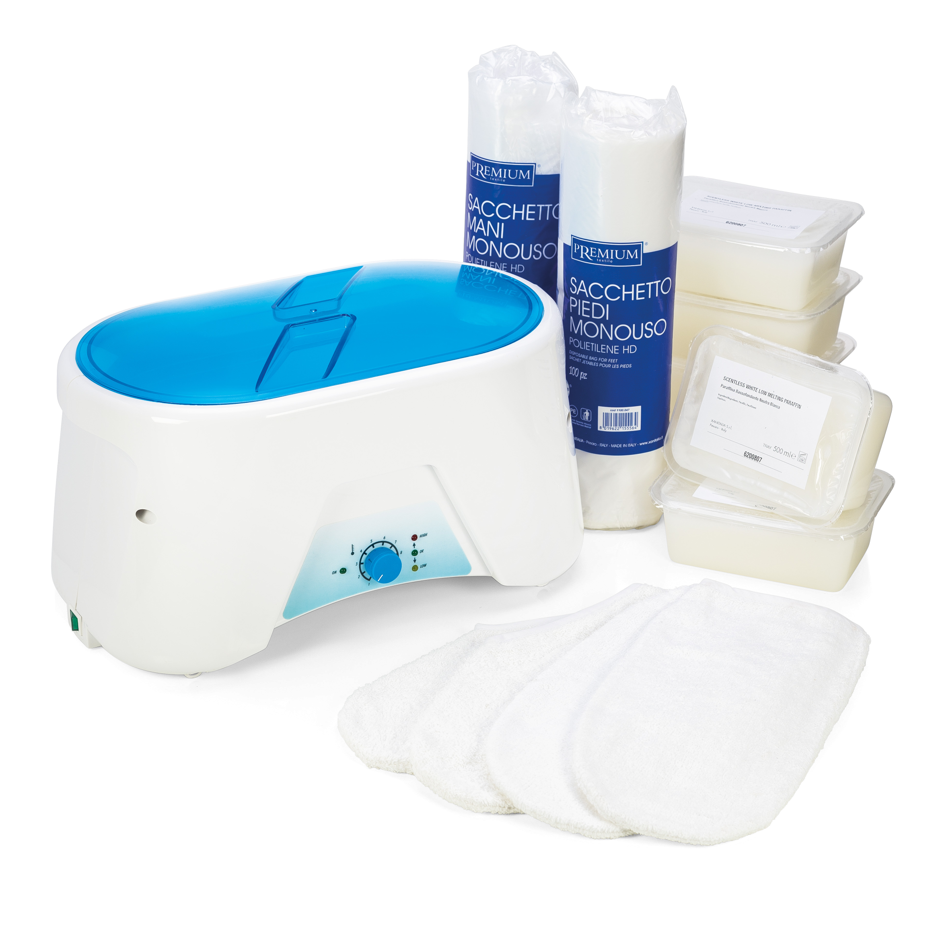 Paraffin-Erwärmungsgerät CRYSTAL für Füße und Hände
