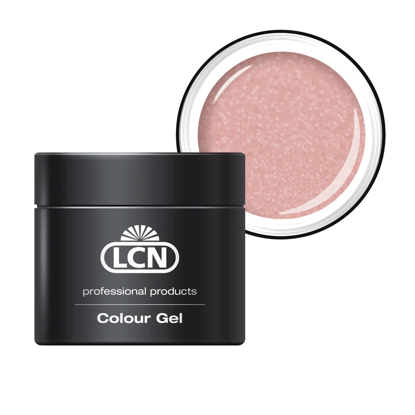 LCN Trend Colour Gel "Diamond Collection" - natural nude glimmer 5 ml