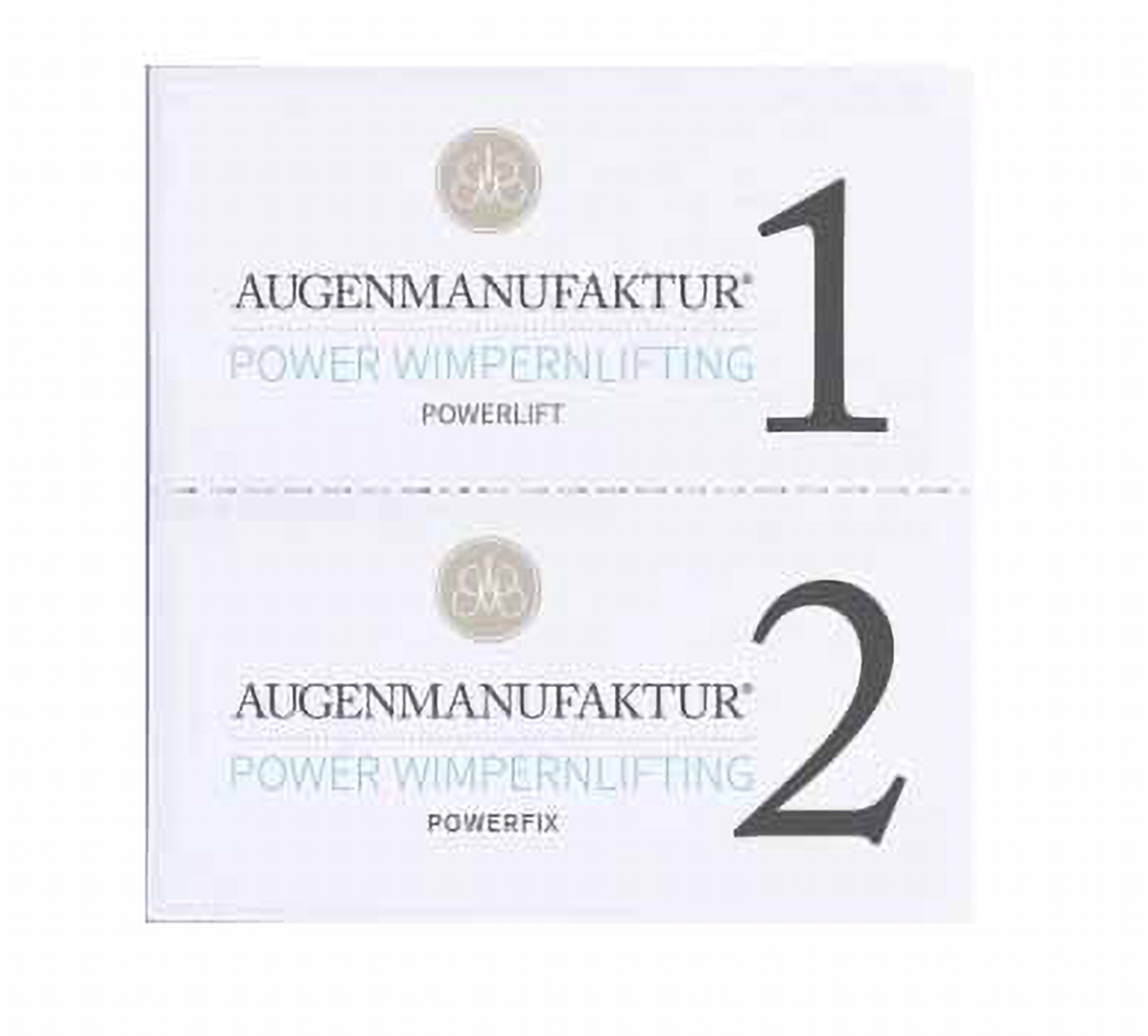 AUGENMANUFAKTUR Wimpernlifting Sachets-Doppelkammer 10 x 1,0 ml