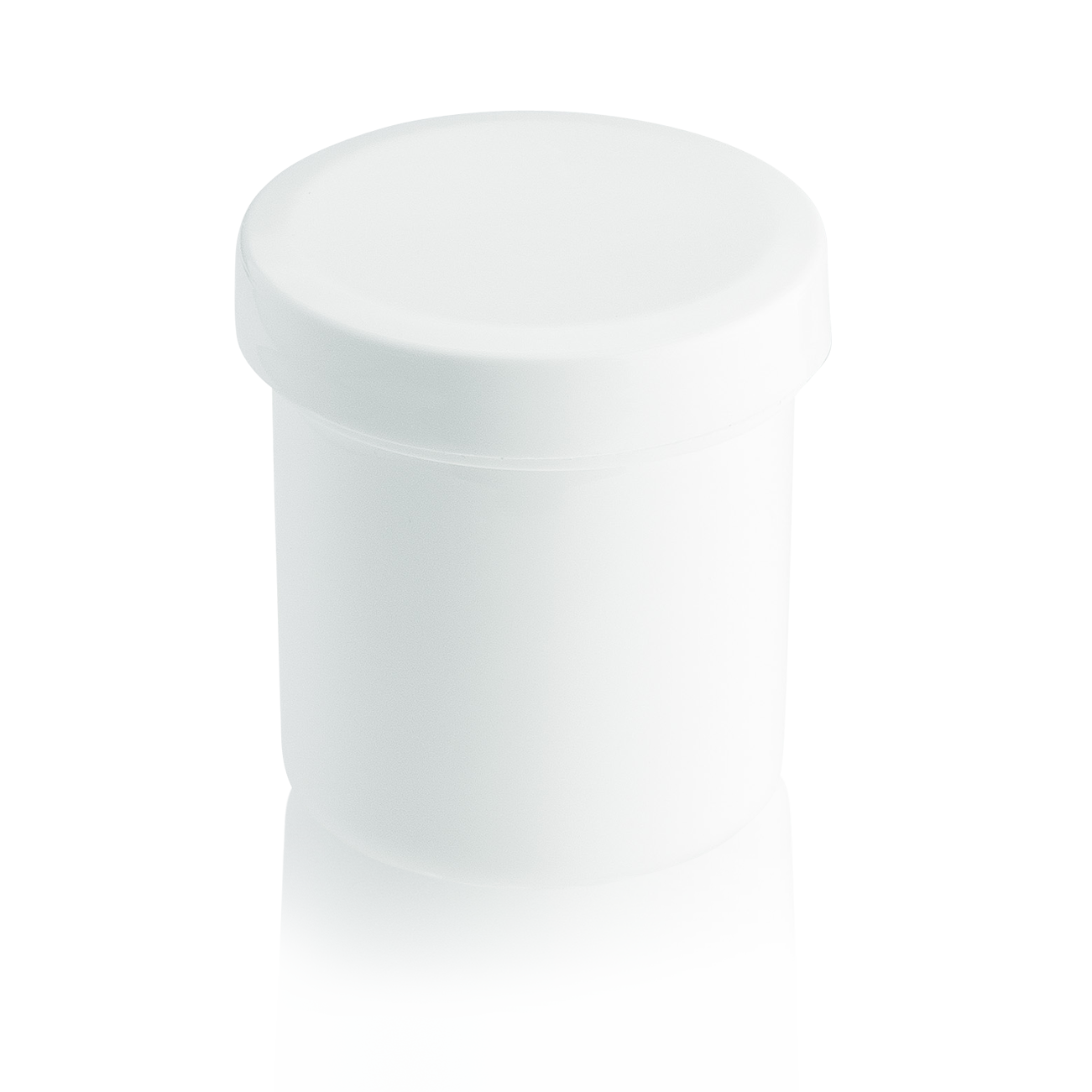 Cremetöpfchen weiß, leer, bis 12 ml, 1 Pack (10 Stk.) 