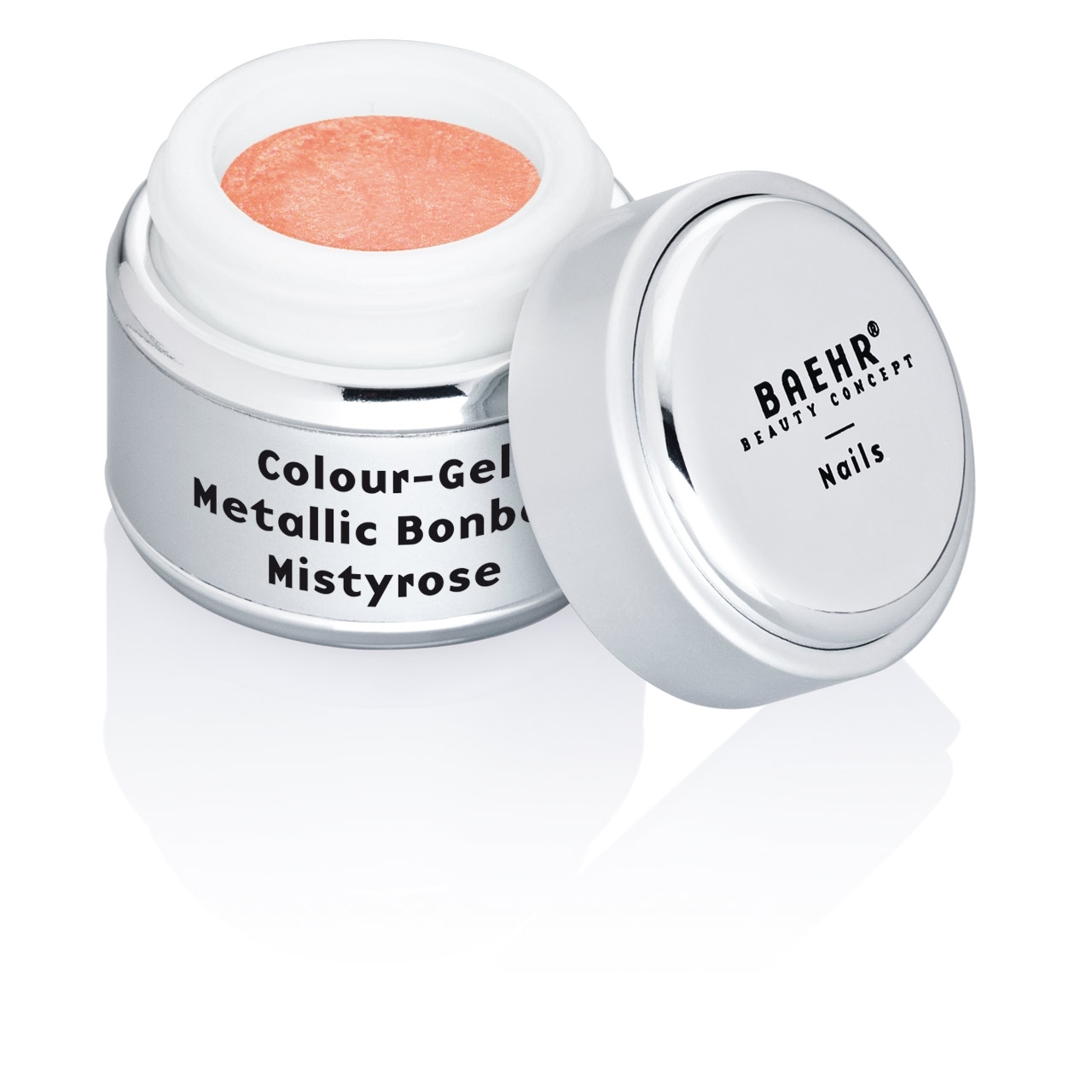 BAEHR BEAUTY CONCEPT - NAILS Colour-Gel Metallic Bonbon Mistyrose 5 ml