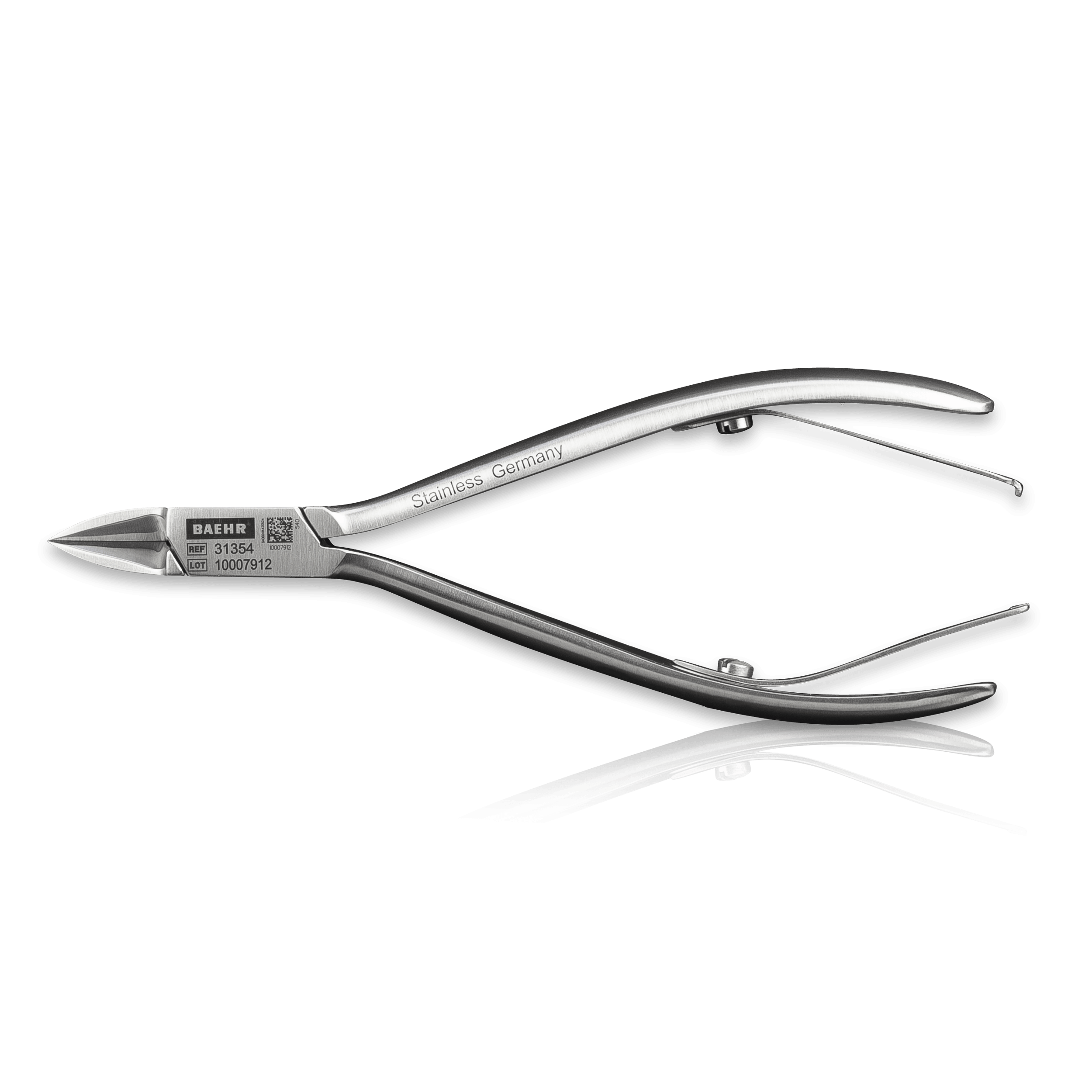 BAEHR PODOLINE Eckenzange schlank 13 cm