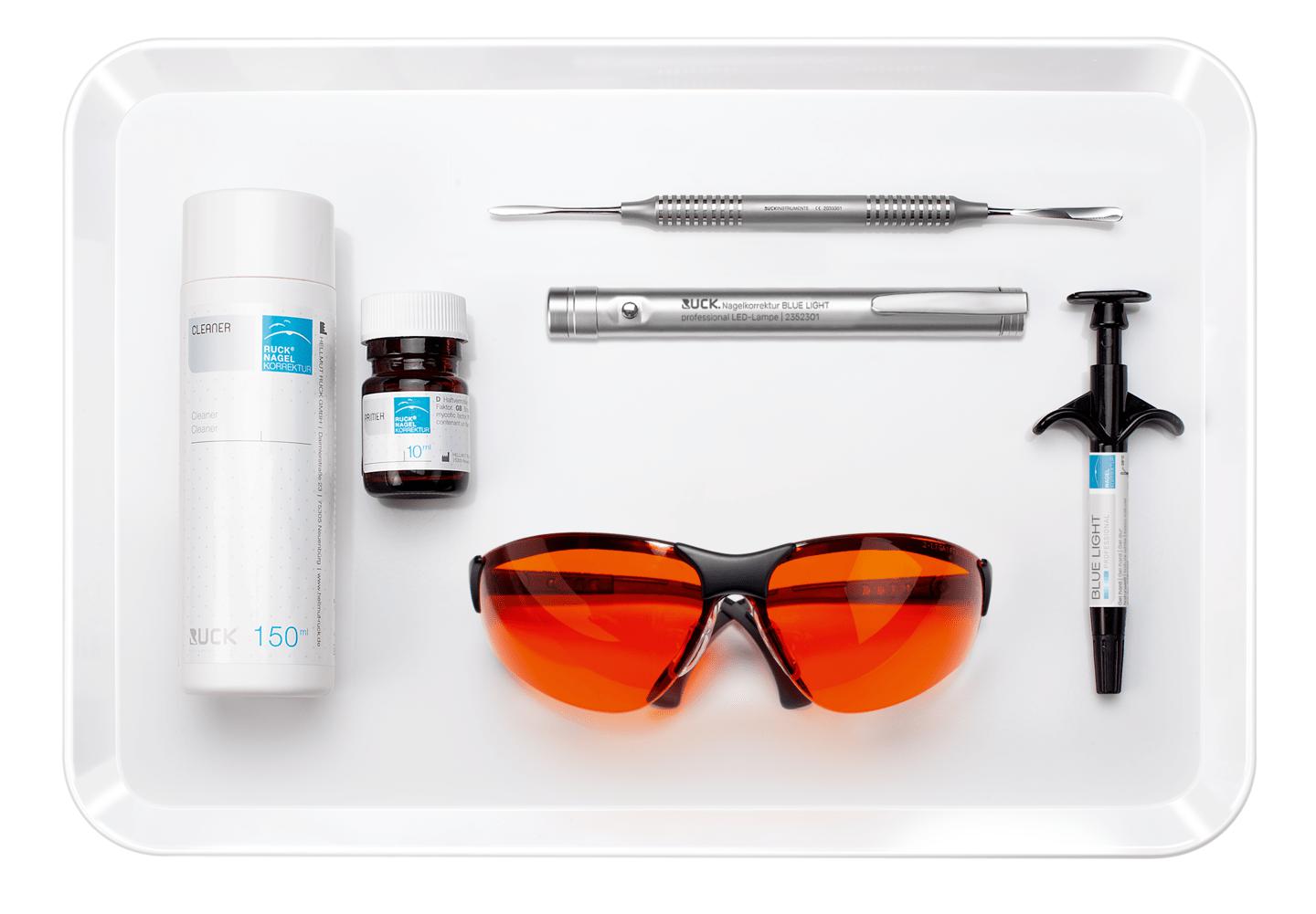 RUCK NAGELKORREKTUR BLUE LIGHT professional Starter-Set
