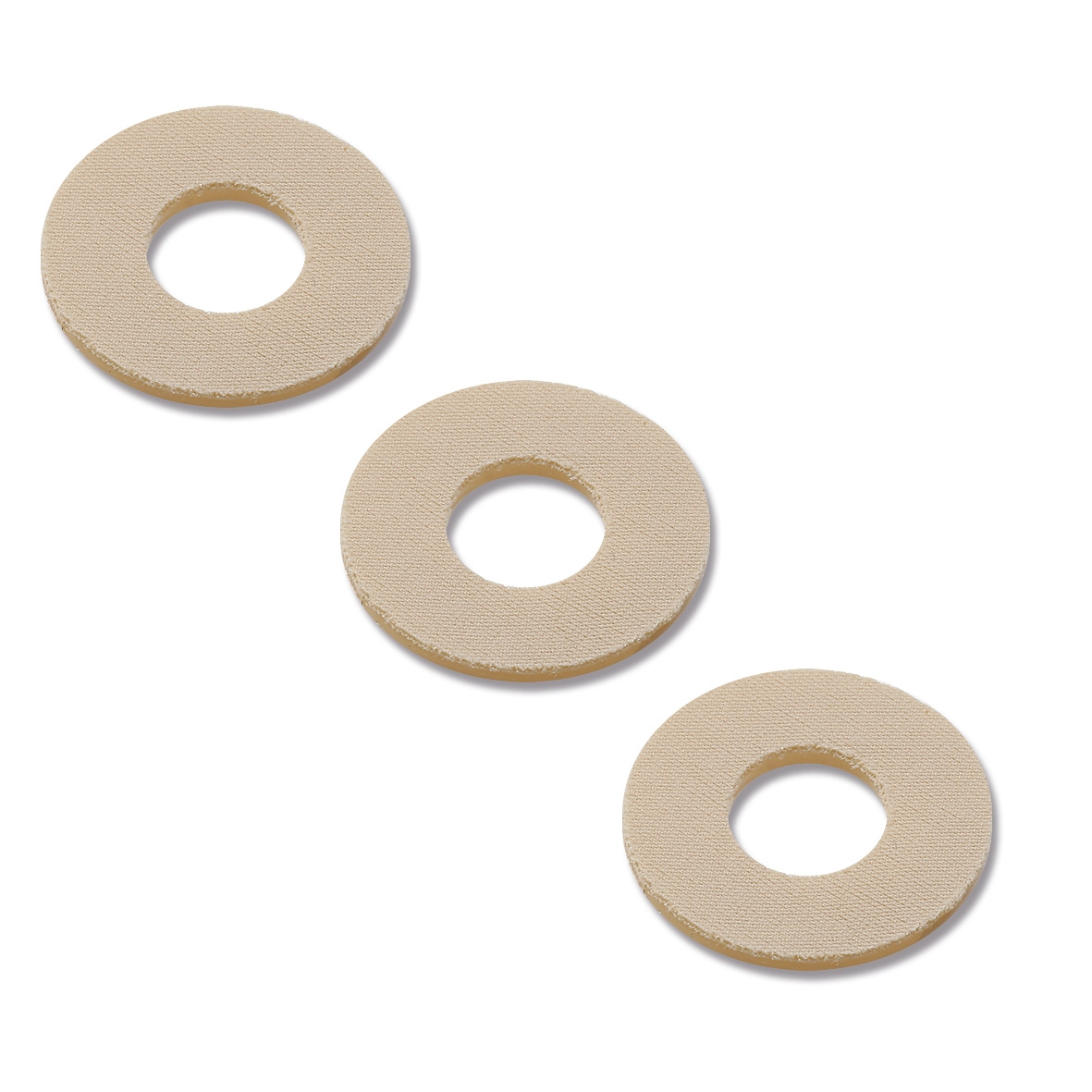 RUCK DRUCKSCHUTZ silicon Schutzringe beige/rund 9 Stück (Staffelpreis)