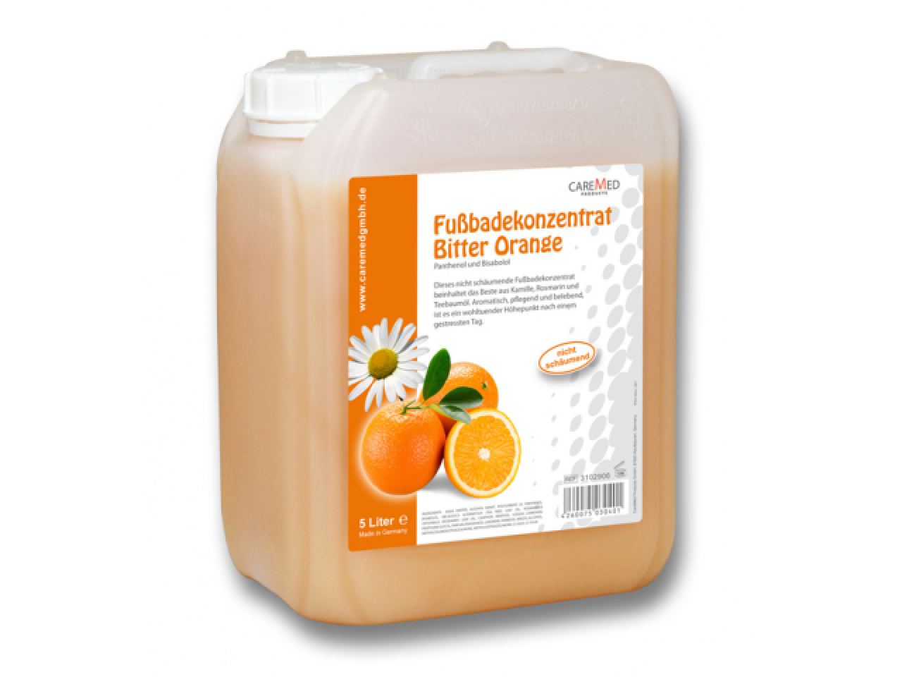 Fußbadekonzentrat - Bitter Orange - 5 Ltr.